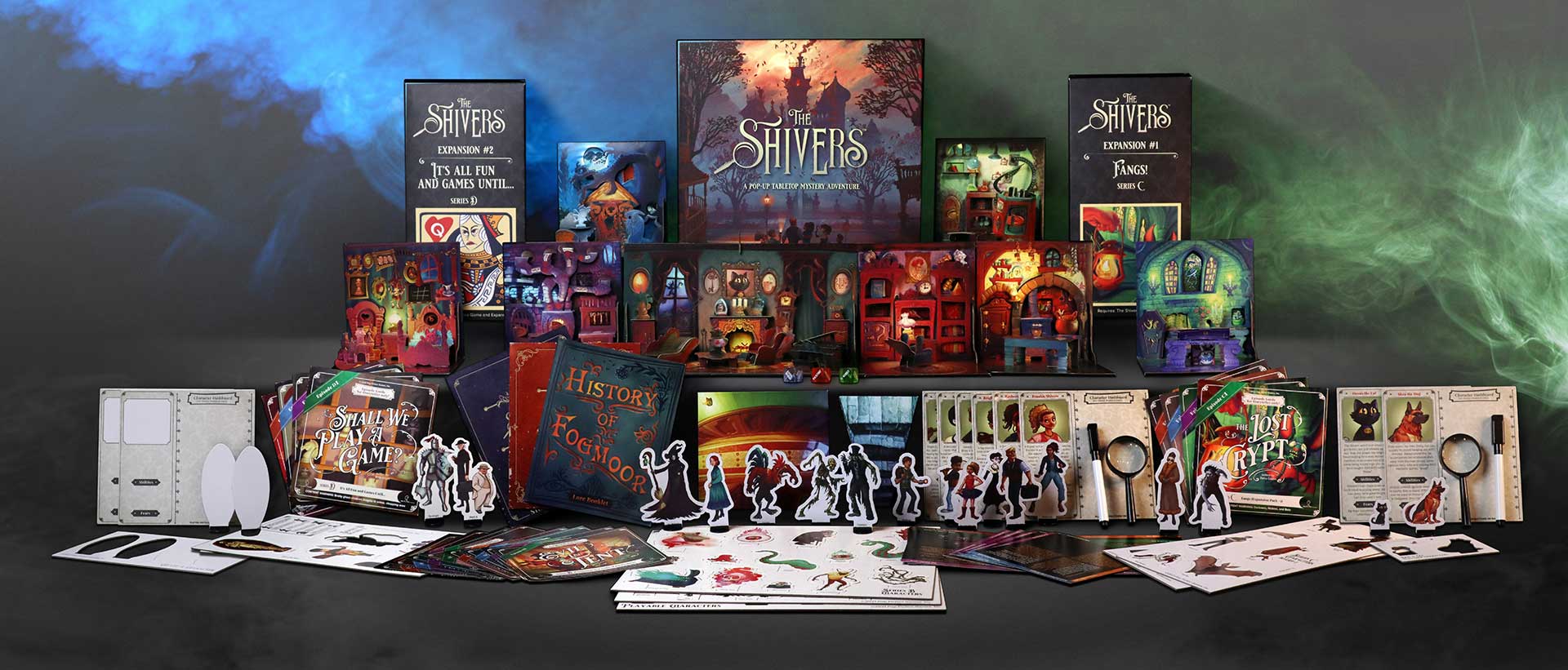 The Shivers Game Deluxe Kickstarter Edition